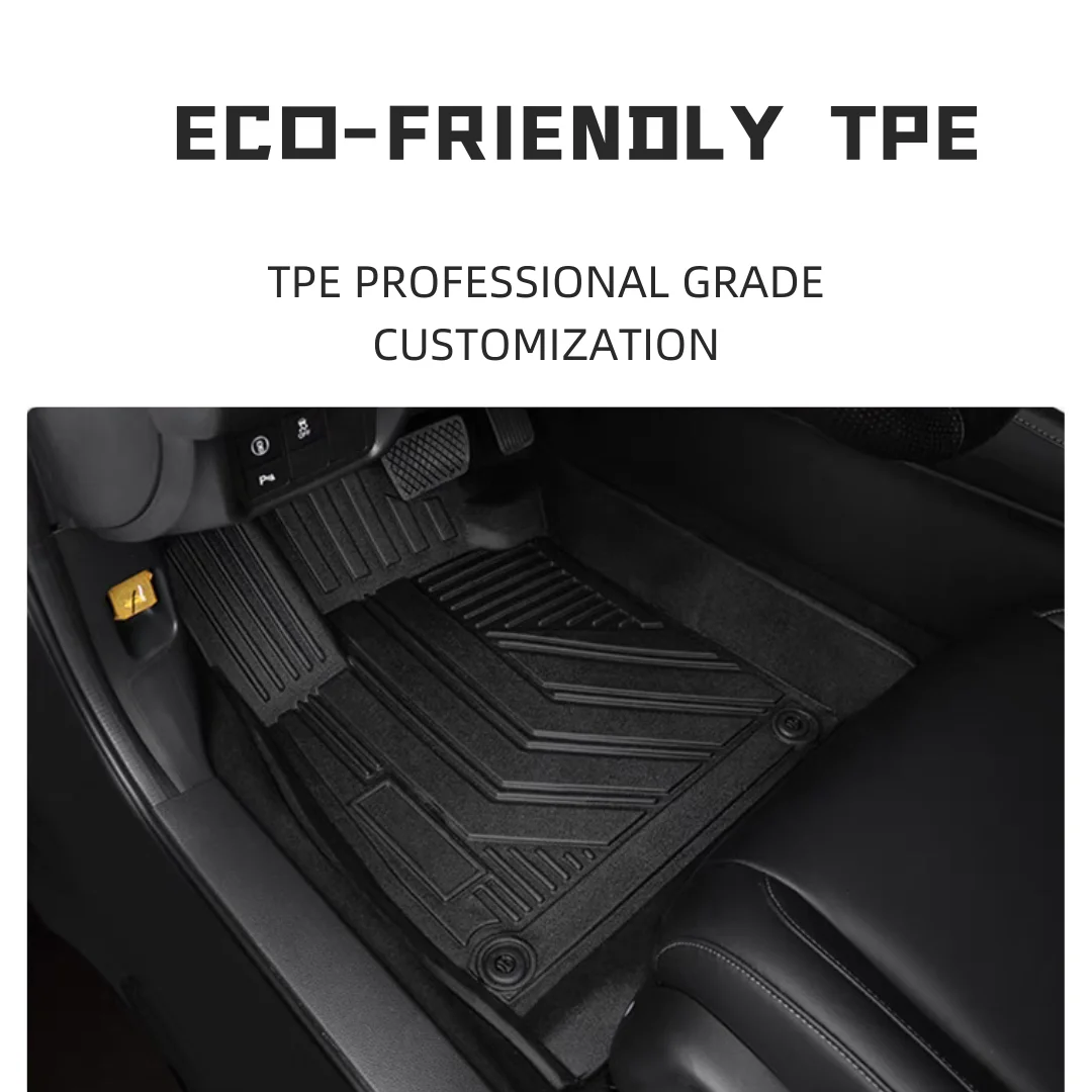 wholesale car mats floor TPE  3d 5d  For Toyota Prado 150 FJ150 LC150 2010+ Waterproof Car Trunk Mats