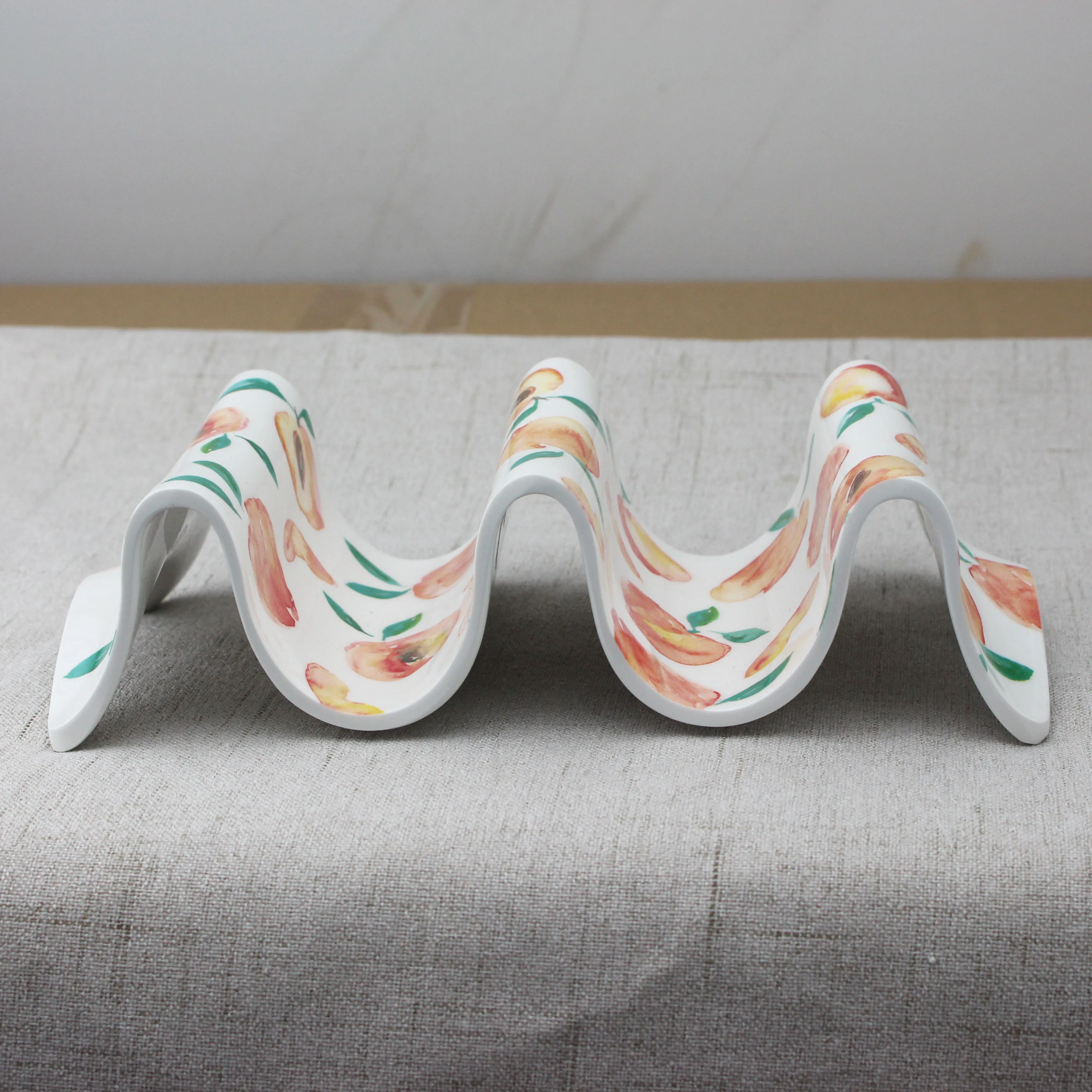 Оптовая продажа Небьющийся многоразовый цветной Меламиновый пластиковый держатель taco