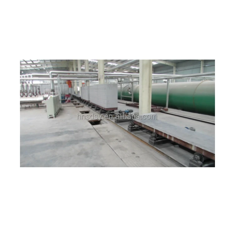 2022 Fully Automatic Autoclaved Aerated Concrete Blrick AAC light weight Block Production Line gas block manufacturer