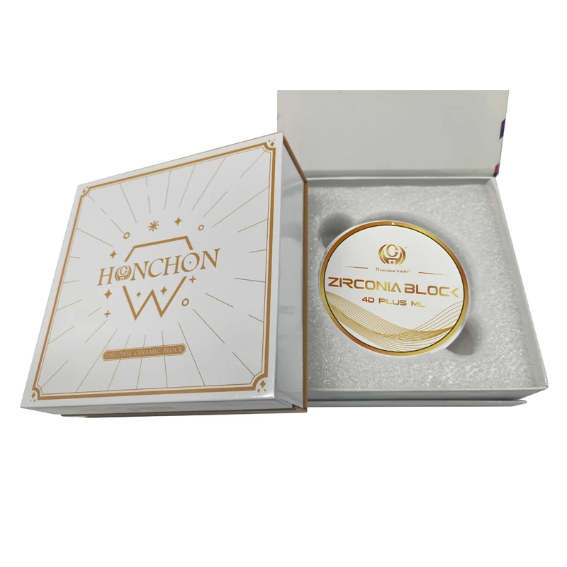 Made In China Denture Consumables Super High Translucency Zirconia Block 4D-Pro-ML Discs Used For Dental Laboratory