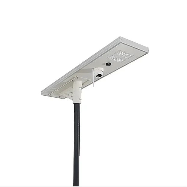 High Quality Outdoor 4G Security Led Powered Waterproof All In One Sim Card Integrated Solar Street Lights With CCTV Camera