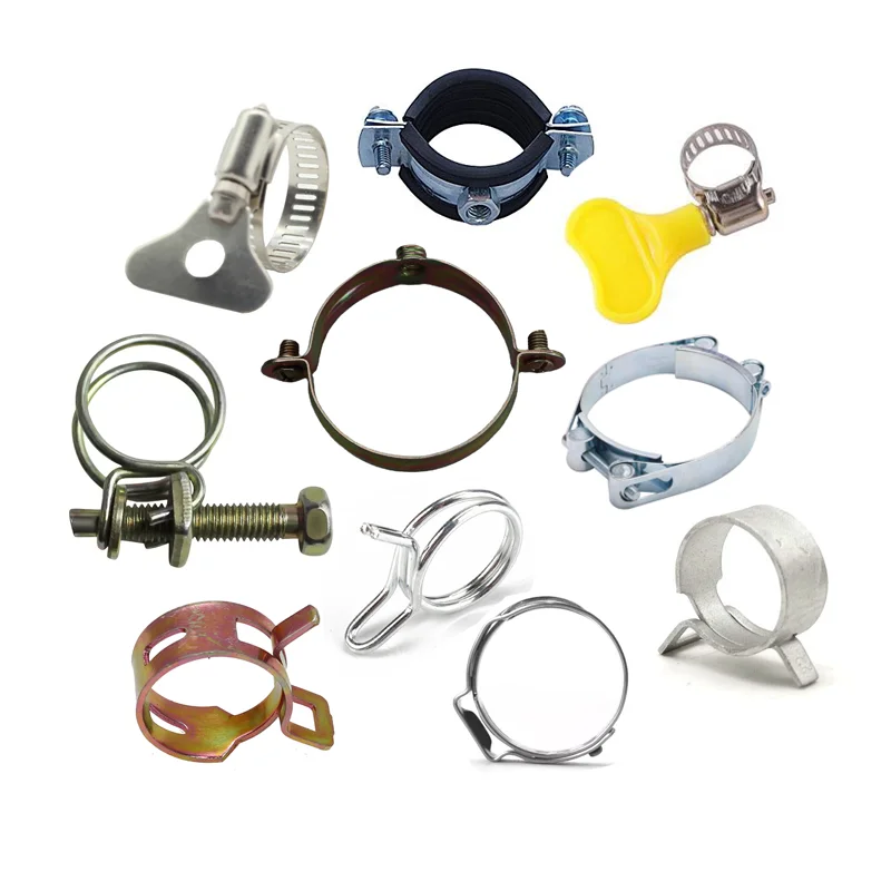 74-79mm 80-91mm 92-97mm carbon, steel Adjustable T Single Bolt Clamps Double Wire Hose Clamps Heavy Duty T Bolt clamps/