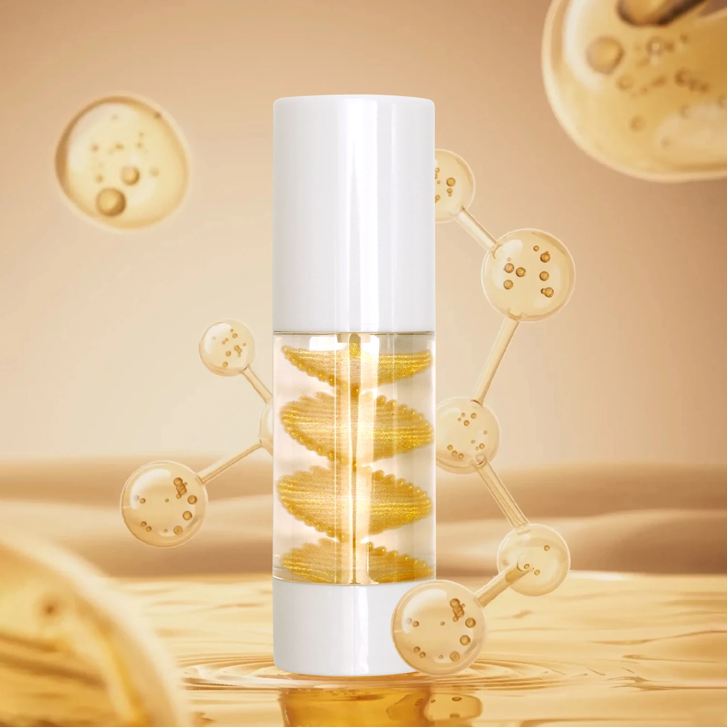 Perfectcare OEM ODM  Skin Repair Skin Damage Golden Anti-aging Improve Fan Essence Hydrating Moisturizing  For Face Serum