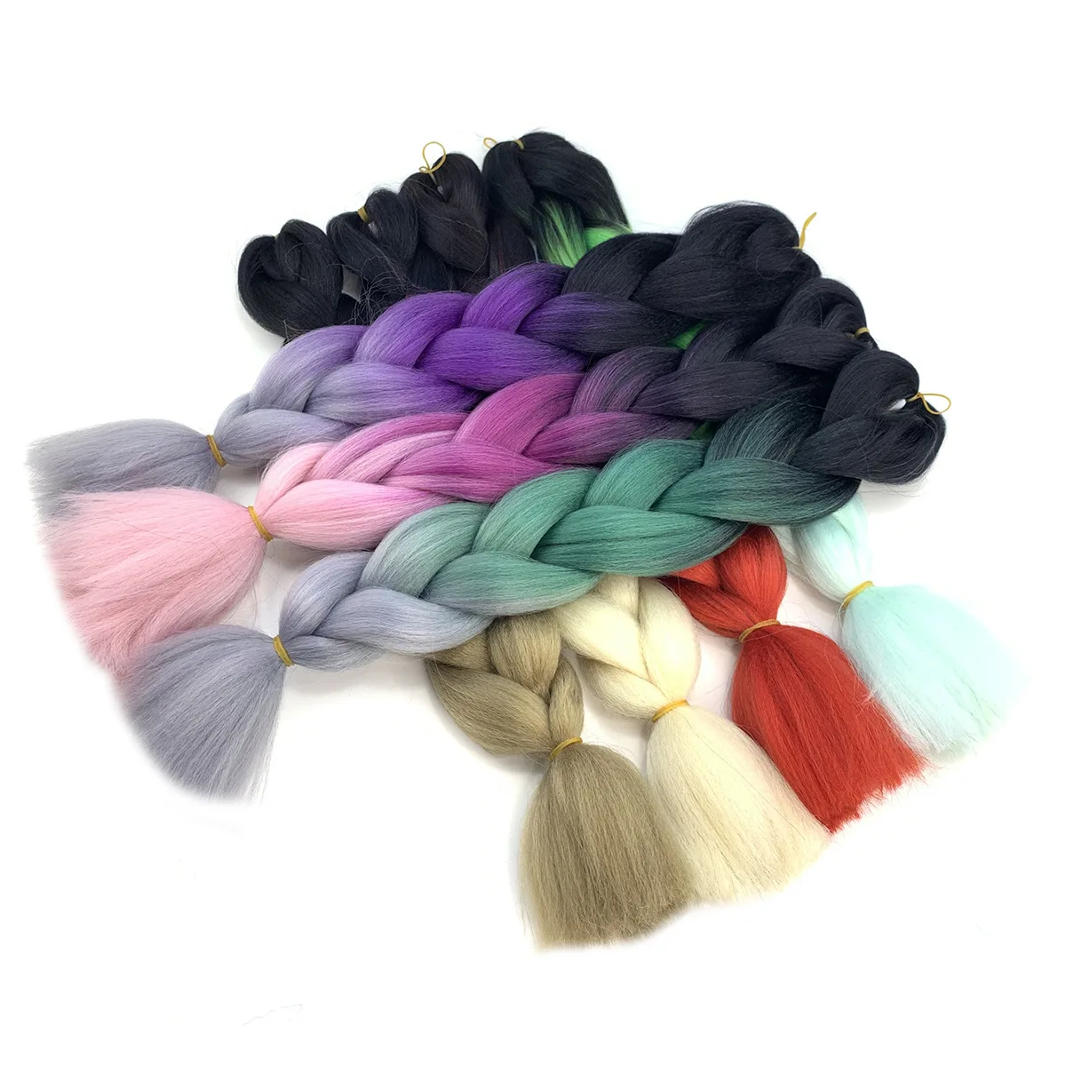
TKL Wholesale cheap price high quality jumbo braid hair extensions braiding synthetic hair for braids 