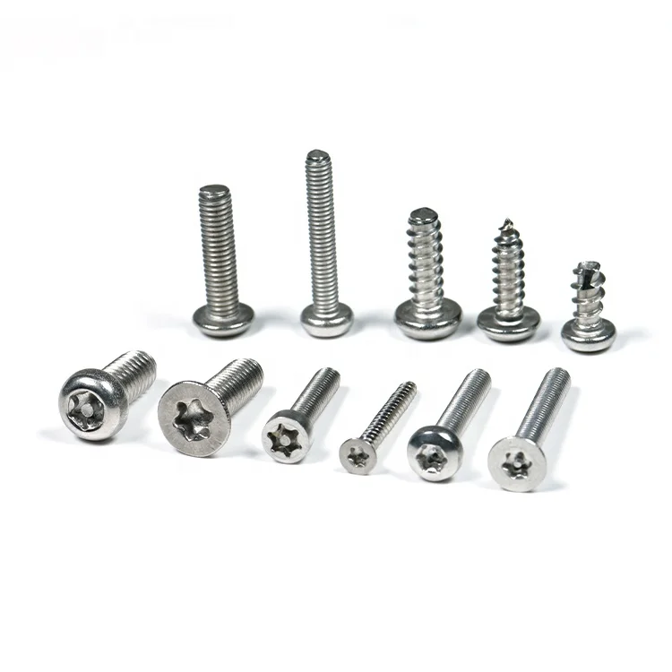 Customized Stainless Steel Socket Countersunk Button Machine Security Screws for Container