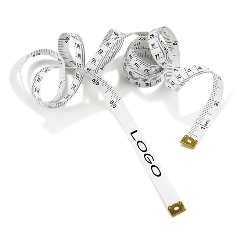 White Soft Tape Measure Double Scale Body Sewing Flexible Ruler for Weight Loss Medical Body Measurement Sewing Tailor Craft