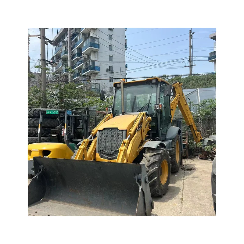 Low Price 2 Ton 4 Wheel Drive Compact Electric 74.5 Kw Transmissiondemolition Backhoe Loader For Tractor