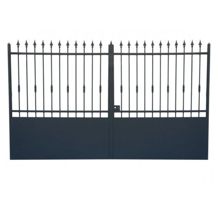 Promotion Driveway Gates Double Swing Driveway Gates Easily Assembled Door Aluminum Gate Design