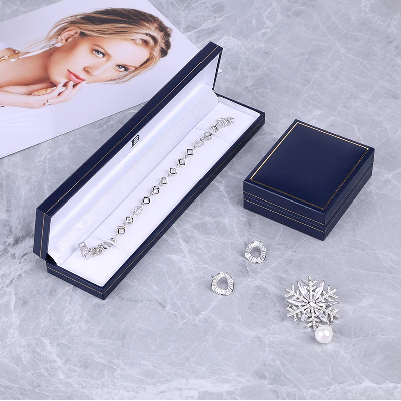 Wholesale Factory Custom Logo Luxury New Design Gift Storage Packaging Pendant Unique Ring Necklace Box