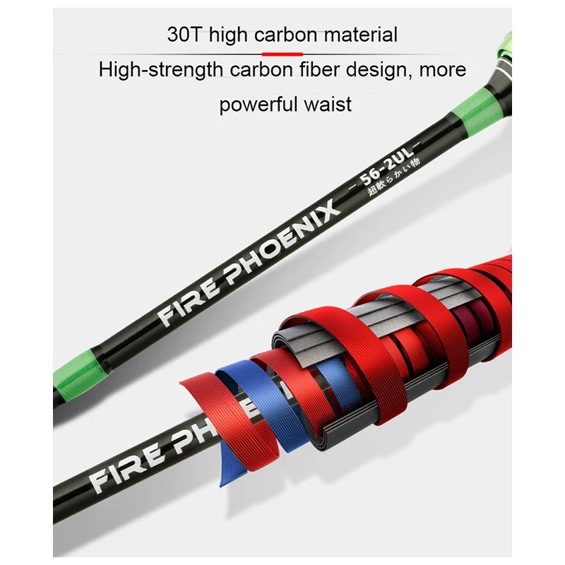 
XingLong New Wholesale Lightweight 1.68m 1.8m Slow Jigging 2 Section spinning fishing rods for sale 