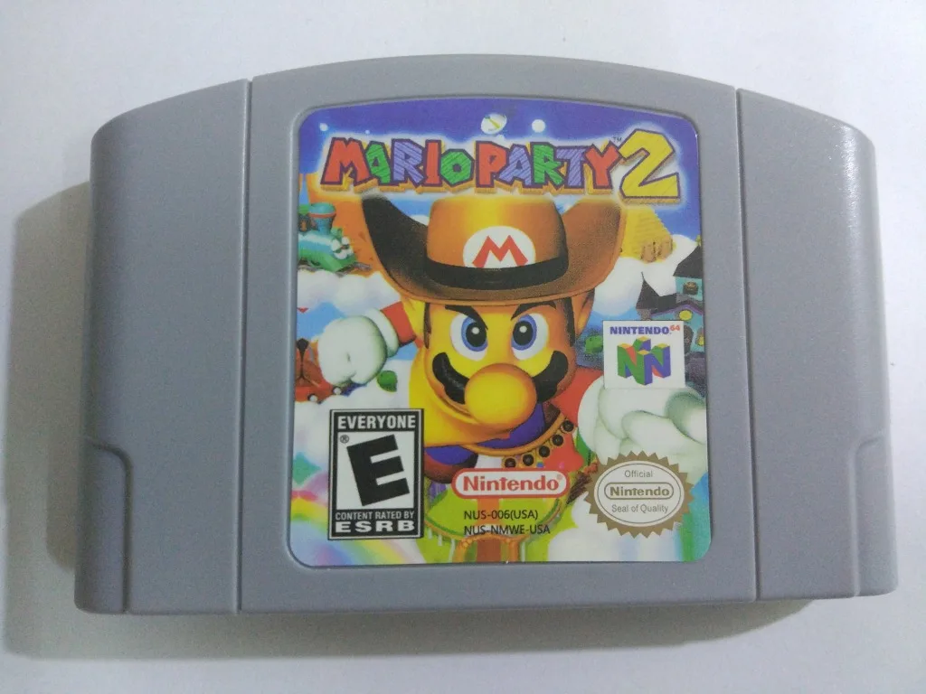 Sell Well Nostalgia Video Games Super Smash Bors Paper Mario Kart Party 1 2 3  Game Cards For Nintendo 64