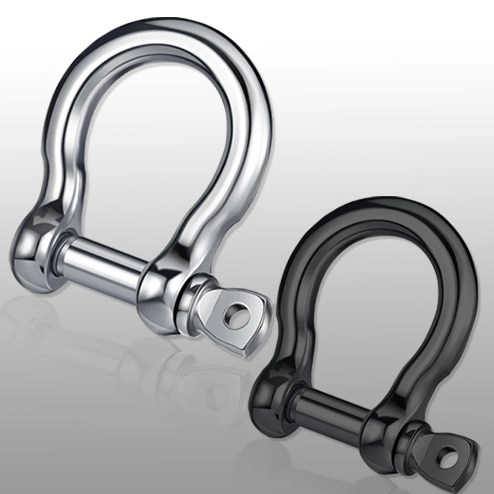 Wholesale 304L Stainless Steel Jenis Belenggu D Shackles For Luggage Accessories