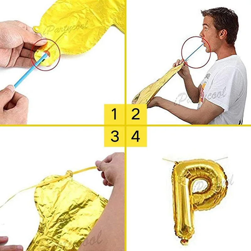 Wholesale black and gold globo Birthday banner Aluminum foil balloons Fringe curtains Boys Girls Adult party decoration balloons