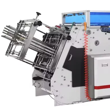 Плоская Автоматическая одноразовая бумажная коробка для выноса, делая машину, HBJ-D800GS, сделано в Китае