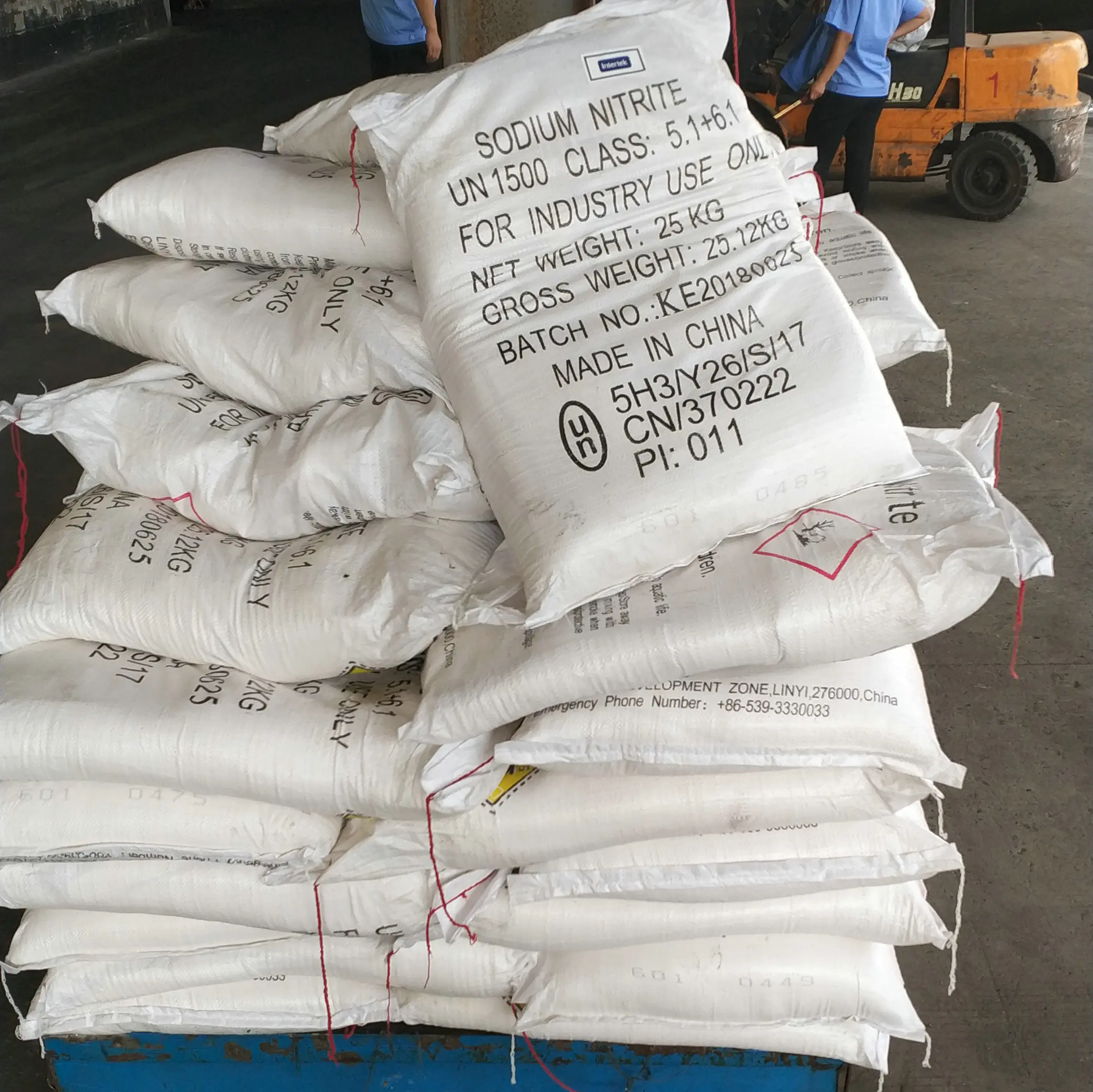 Professional Manufacturer Sodium Nitrites Cas 7632-00-0 Sodium Nitrite Nano2 Nitrite Sodium Tech Grade
