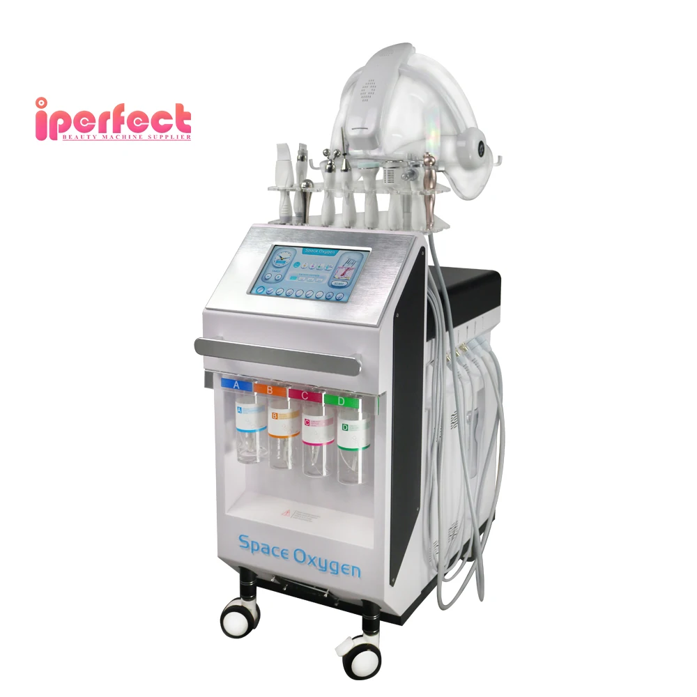 High Quality Water Oxygen Spray Gun Biolar Micro Ionic Cold Hammer Skin Care Equipment