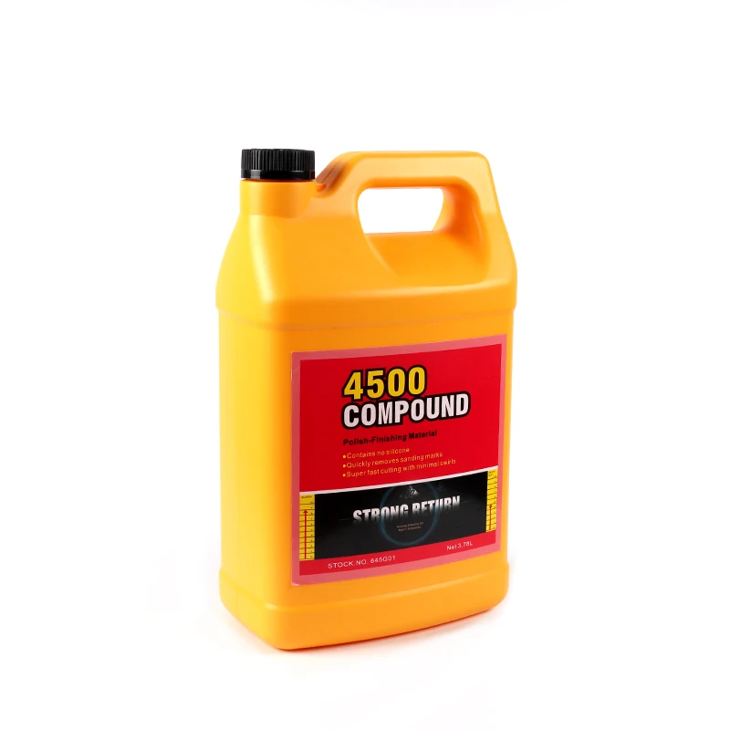 Stainless Steel white Polishing Wax metal polish compound Auto paint all in one compound 4500