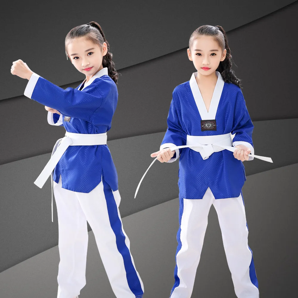 AGRADECIDO  Custom Logo Unisex Taekwondo Uniforms Dobok Karate Suits