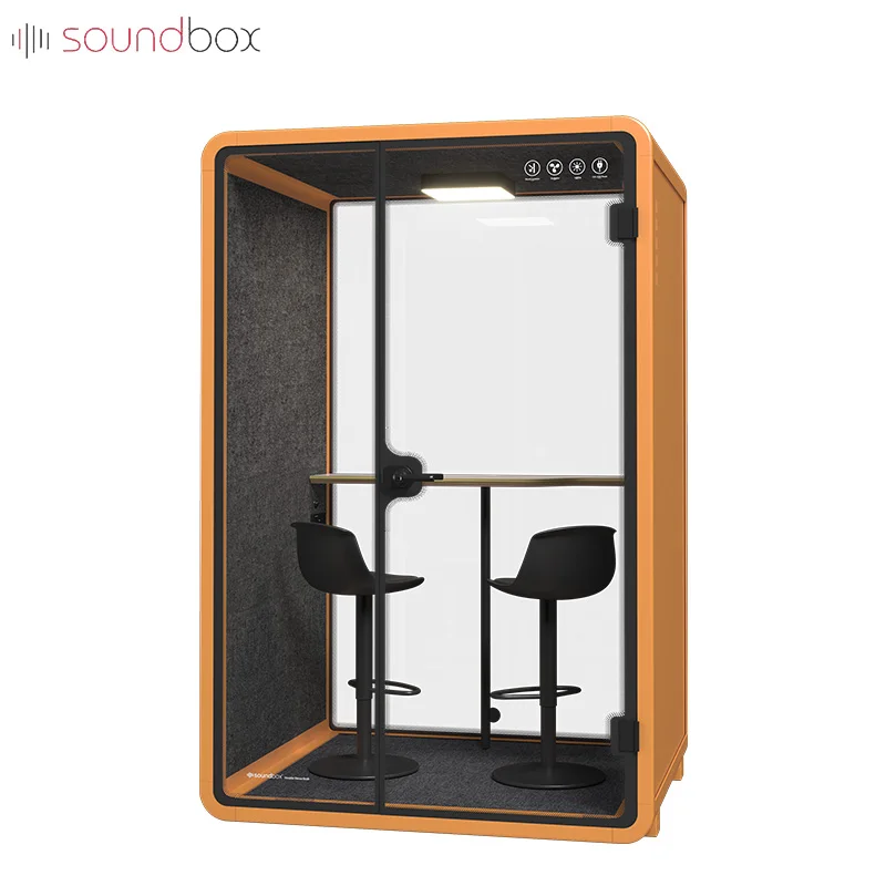 Soundbox meeting booth meeting pod soundproof office phone