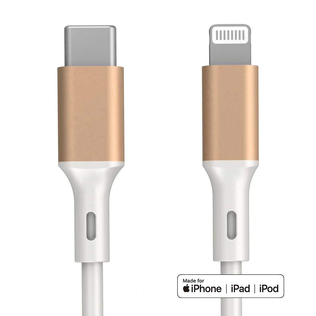 Lightning to usb type c fast charging original mfi cable for apple for iphone 12 charger data cable 1m 2m 3meters