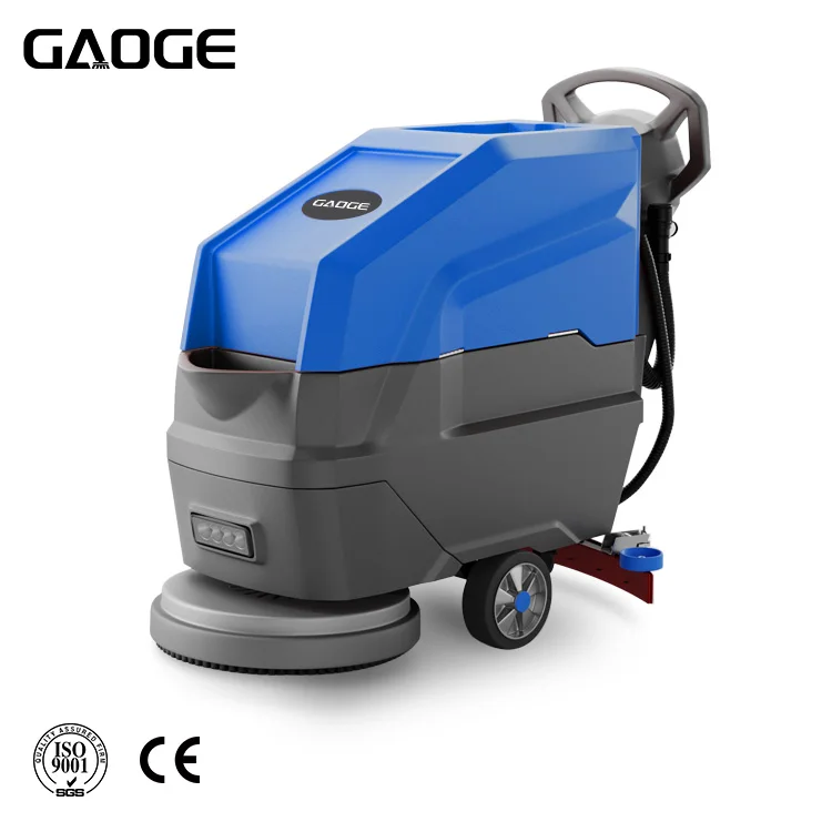 Gaoge F530 Industrial Professional Ceramic Tiles Pressure Washer 55/60L Cleaning Equipment Hand Push Floor Scrubber