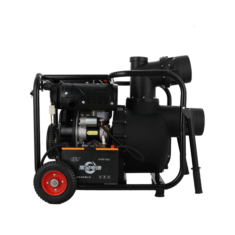 Fuel Saving 6 inch Closed Impeller Self Priming Diesel Engine Water Pump