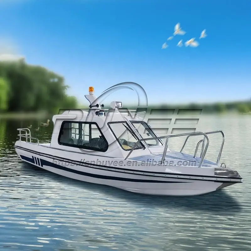 Wholesale 17ft/5.2m Fiberglass Sport Center Console Boat Sea Fishing Boat Panga Fishing Boat For Sale