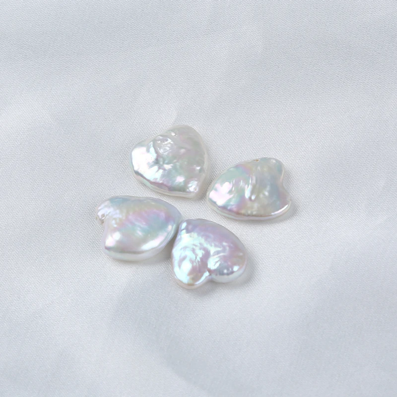 15-17mm Baroque Heart Shape Freshwater Pearl Loose Beads for jewelry making