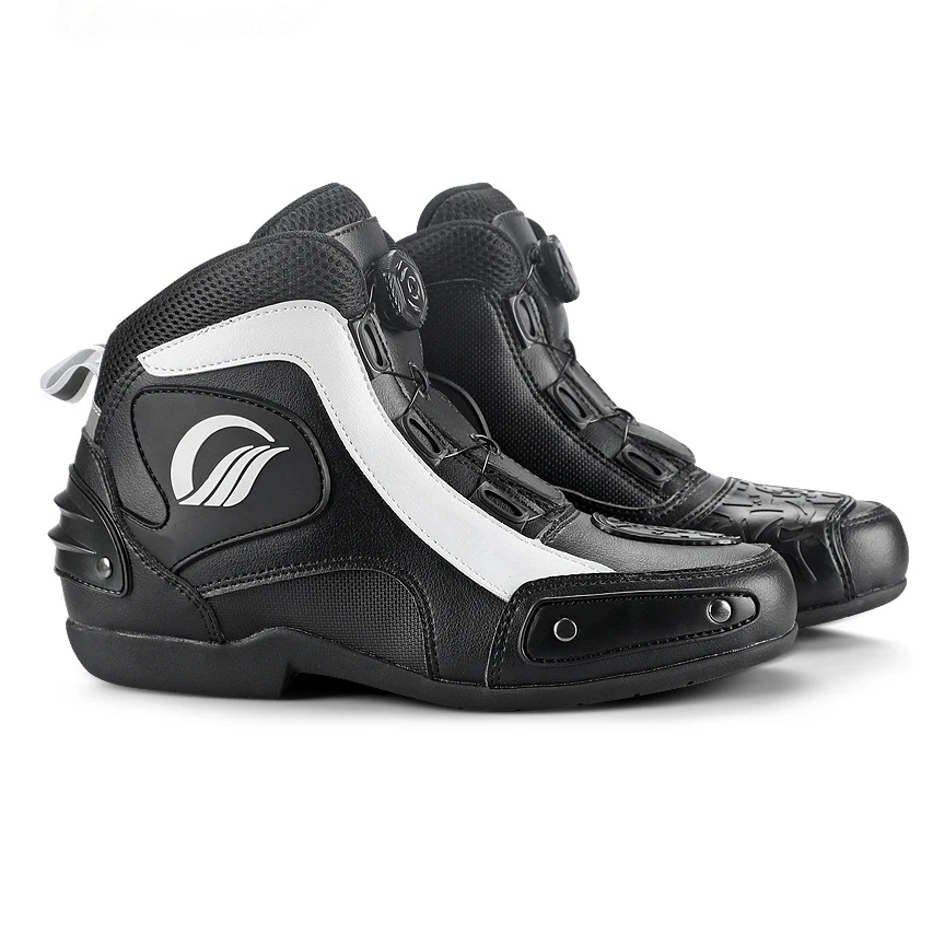 Short ATV cycling boots cross-country  wear-resistant drop-resistant outdoor Motocross multi-purpose shoes