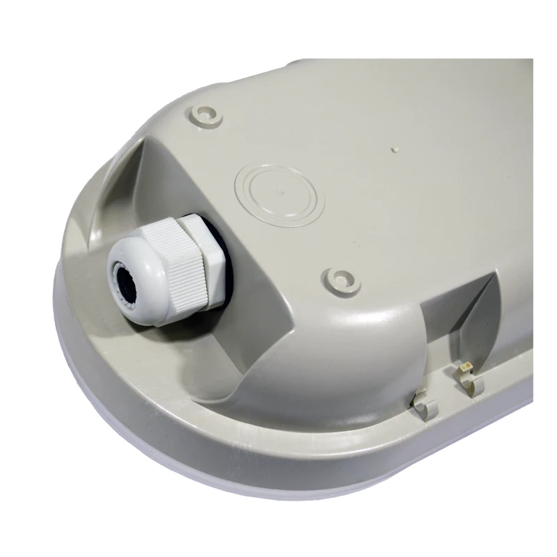 Factory price PC housing ip66 Cold Storage tri-proof lighting fixtures 2ft 4ft 5ft motion sensor led vapor tight fixture battery