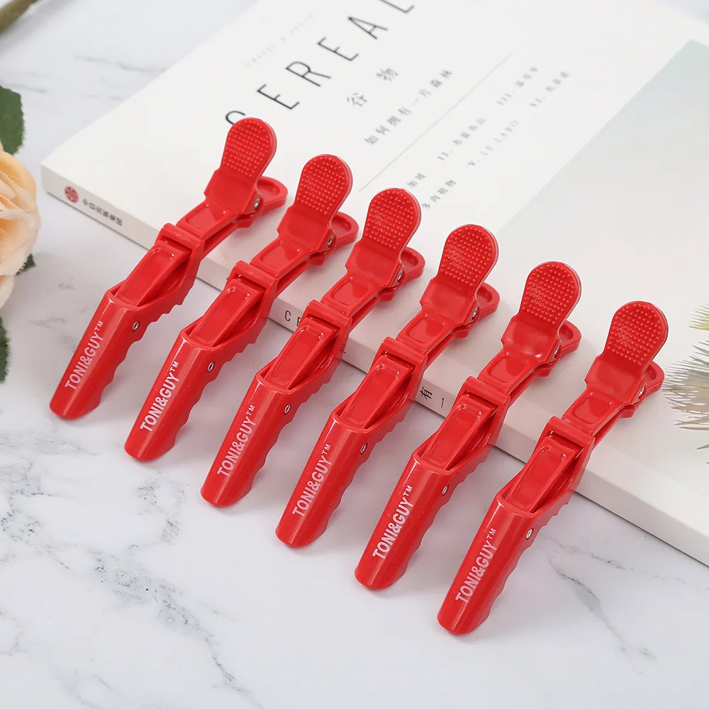 Wholesale High Quality Matte Alligator Hair Clips for Barber Hair Styling Sectioning Cutting Pro Salon Hair Styling Clips