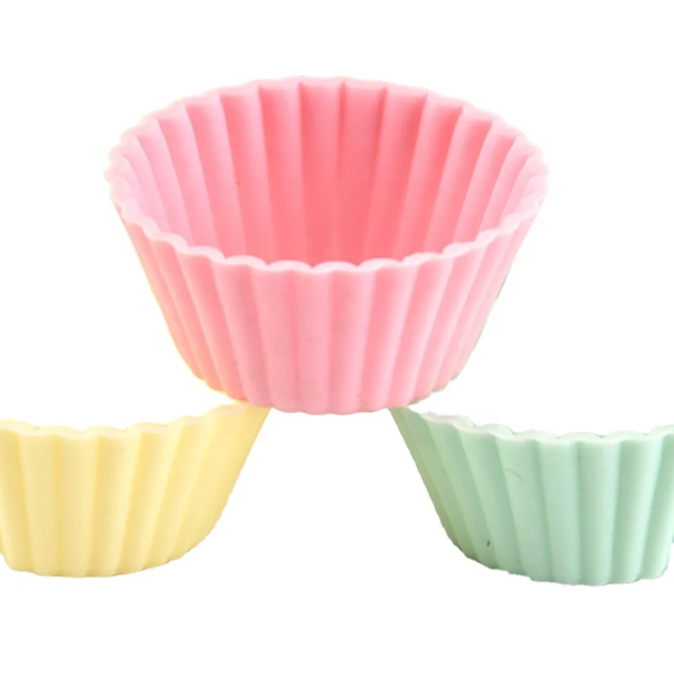 
Muffin Cup Silicone Mini Cake Cup Chiffon Cake 