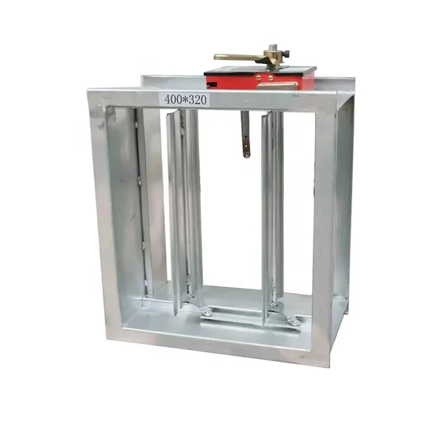 HVAC system air duct fire damper automatic fire damper for ductwork