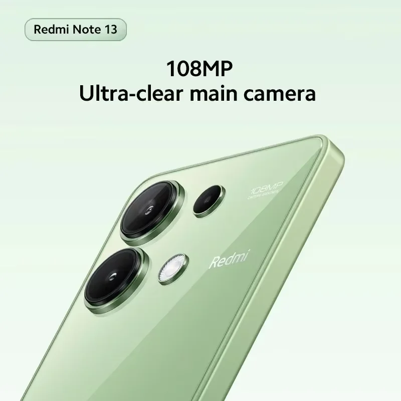 Wholesale Redmi Note 13 Globale versione Smartphone Snapdragon 685 108MP fotocamera 120Hz AMOLED Display 33W ricarica
