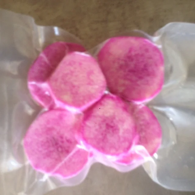 very delicious, specialties Frozen slices Taro 500 gram of Vietnam