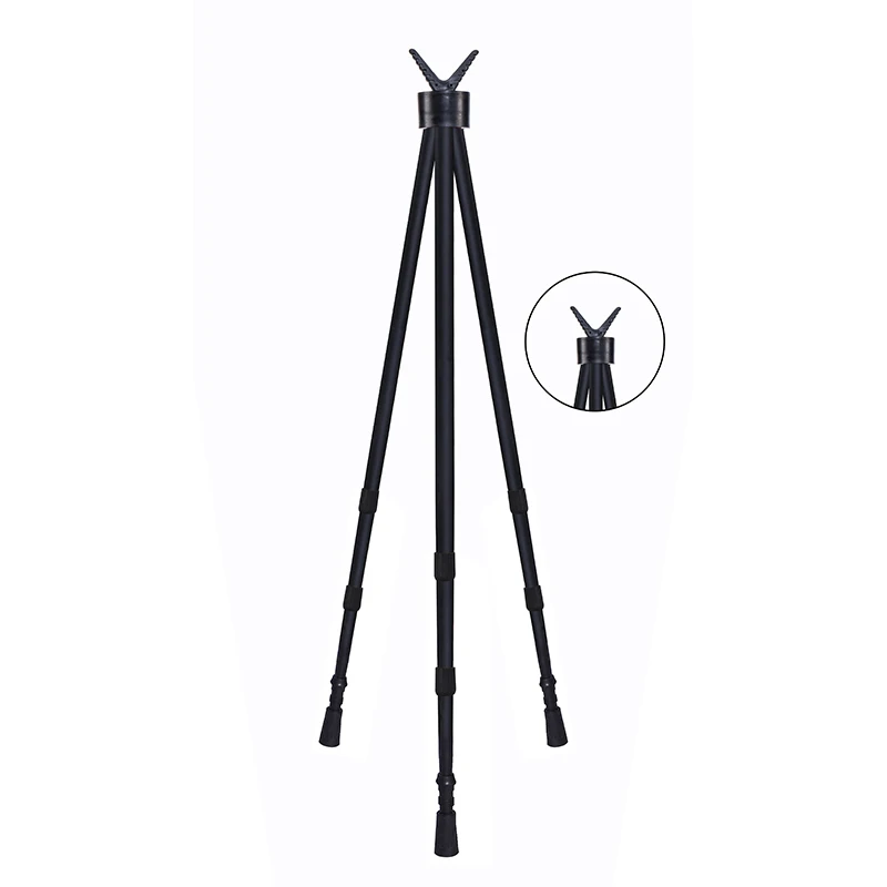 Telescopic Lightweight Aluminum Tripod  Monopod shooting hunting stickers hunting tripod stand for hunting