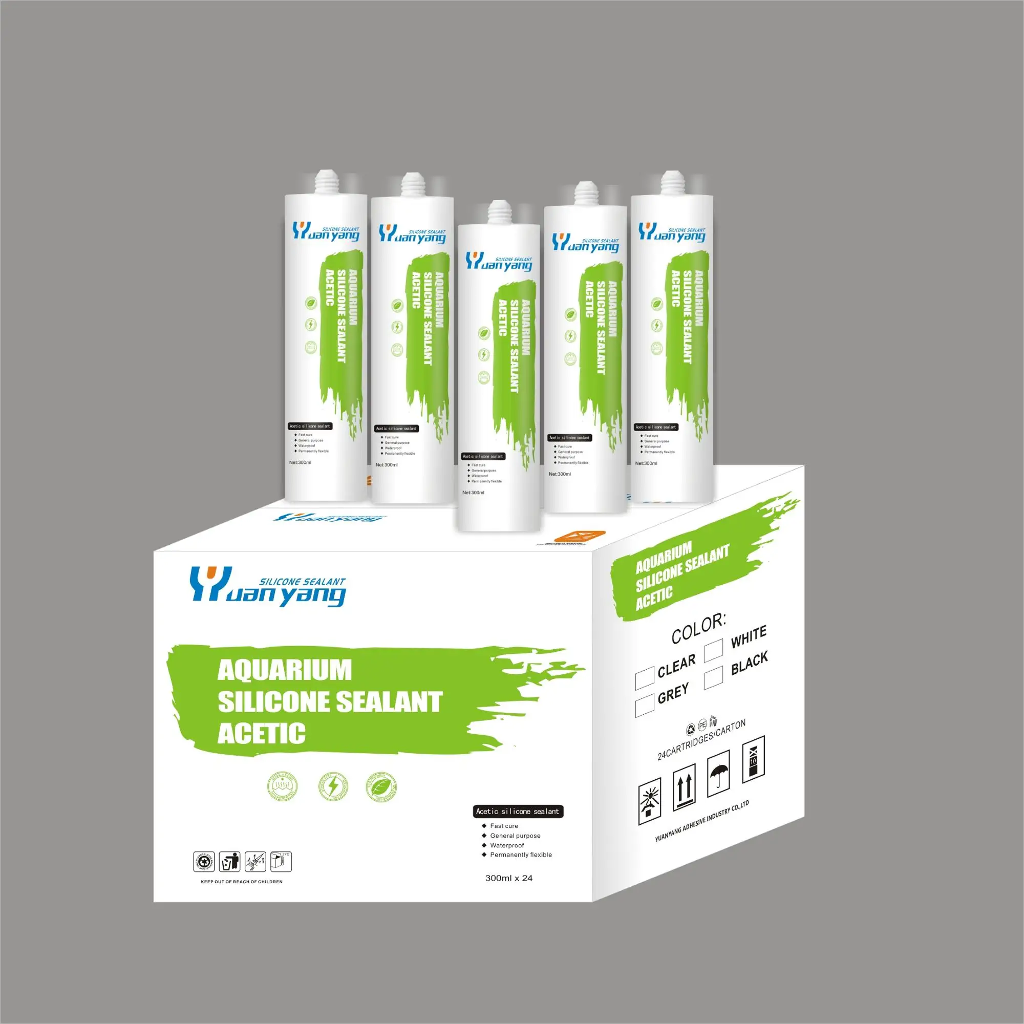 Super glue aquarium silicone sealant anti-fungus silicone sealant adhesive for aquarium