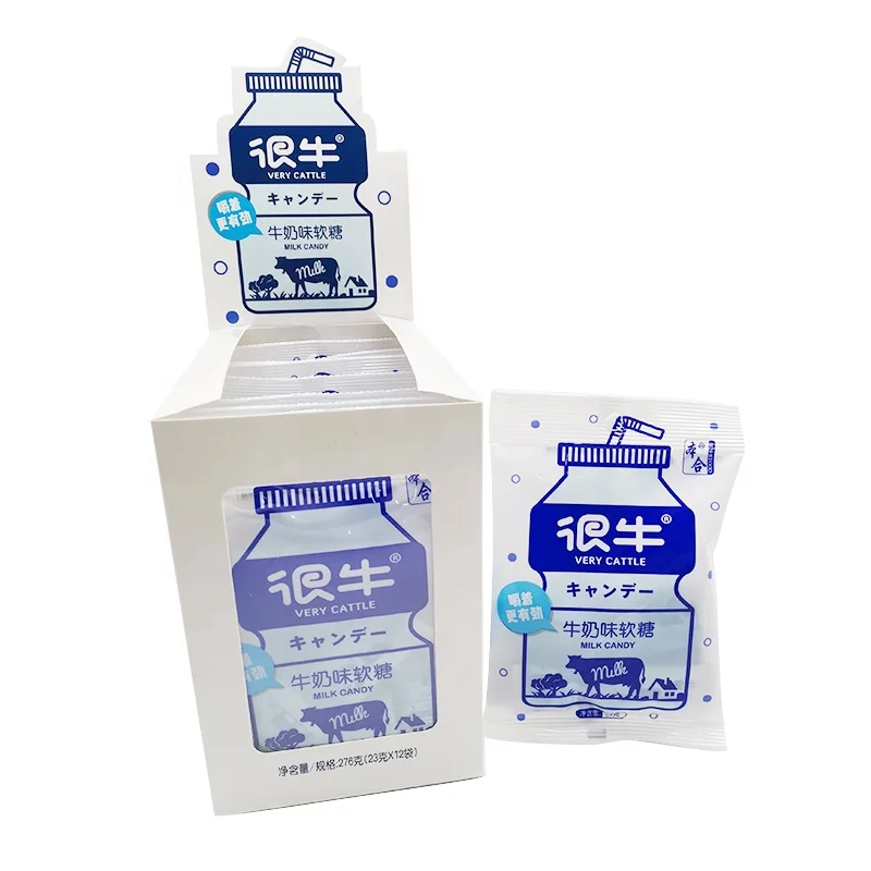 Shantou milk soft taffy candy from china sale