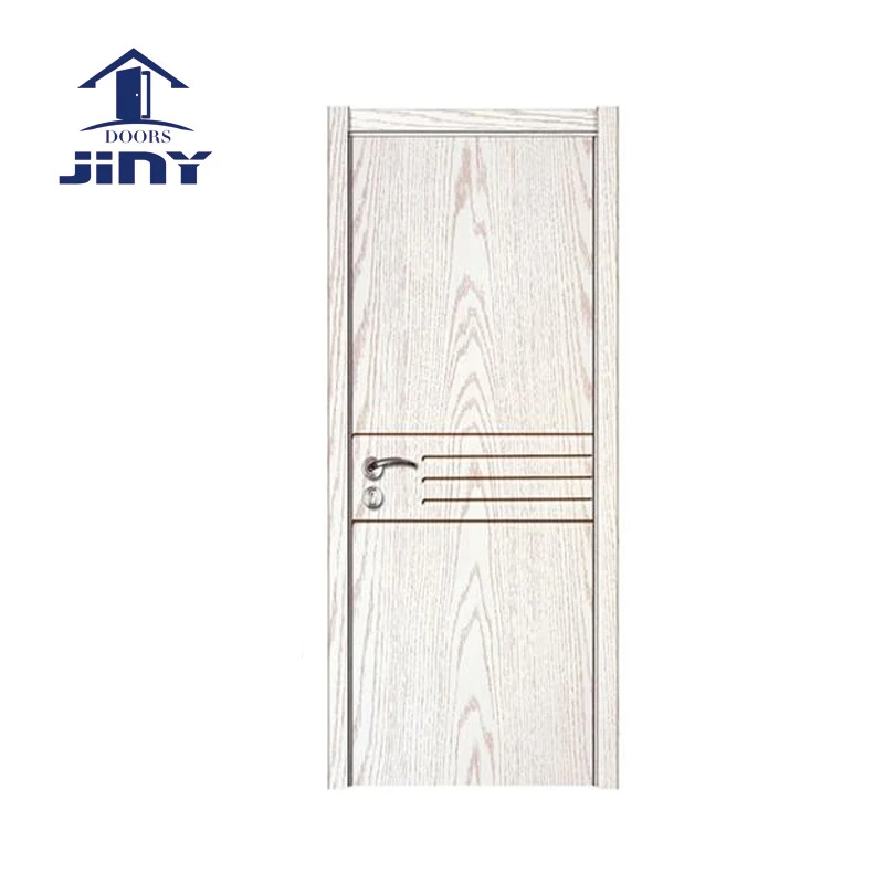 
pvc laminated china factory internal mdf door 