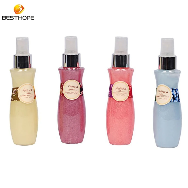 New Fashion refreshing long lasting moisturizing mist fruity body spray perfume for Baby