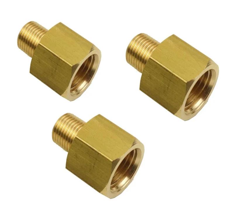 1/8 BSPT Male Thread Brass Tube Fitting Brass Pipe Adapter