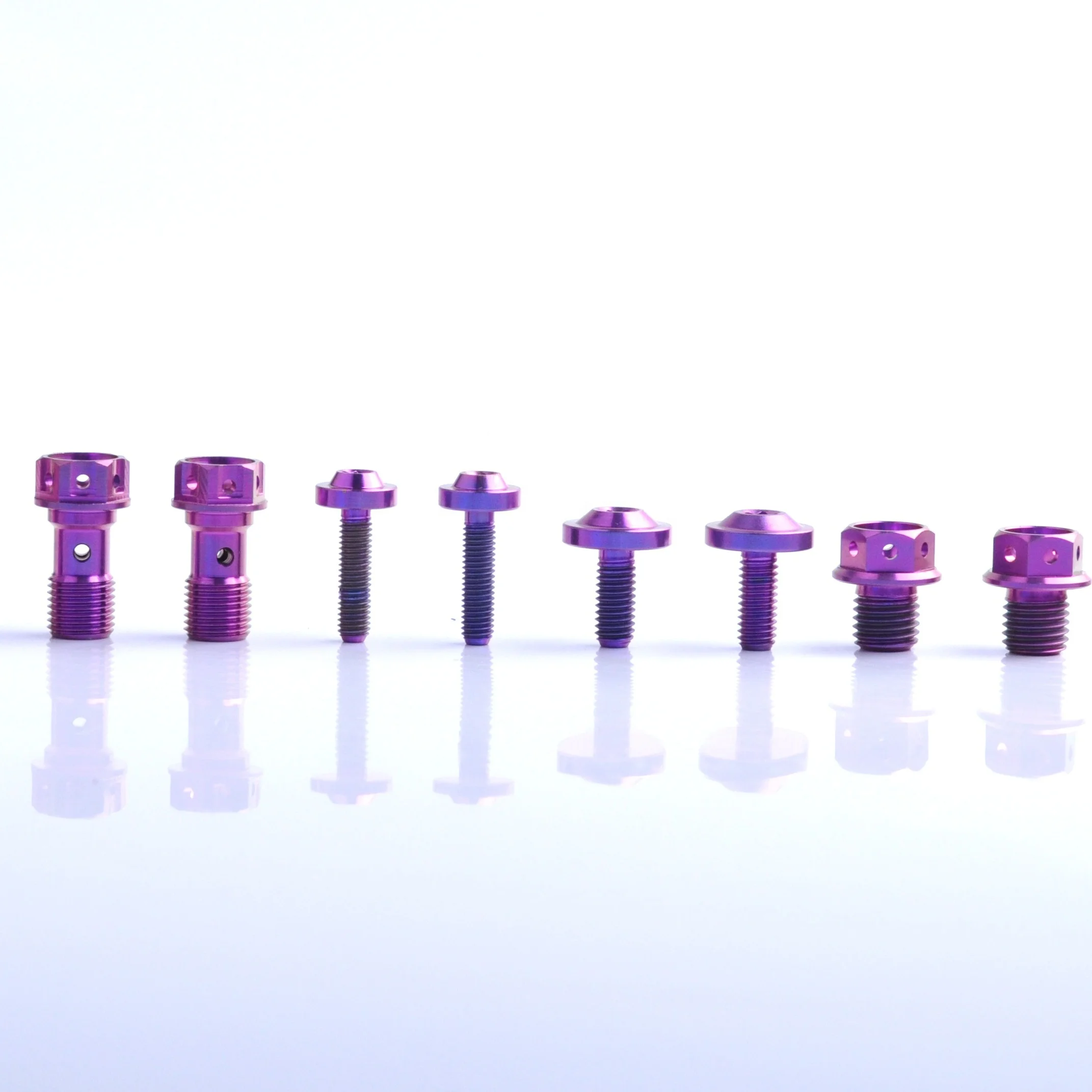 Мотоциклы грязевые велосипеды Коррозионностойкие легкие винтовые гайки