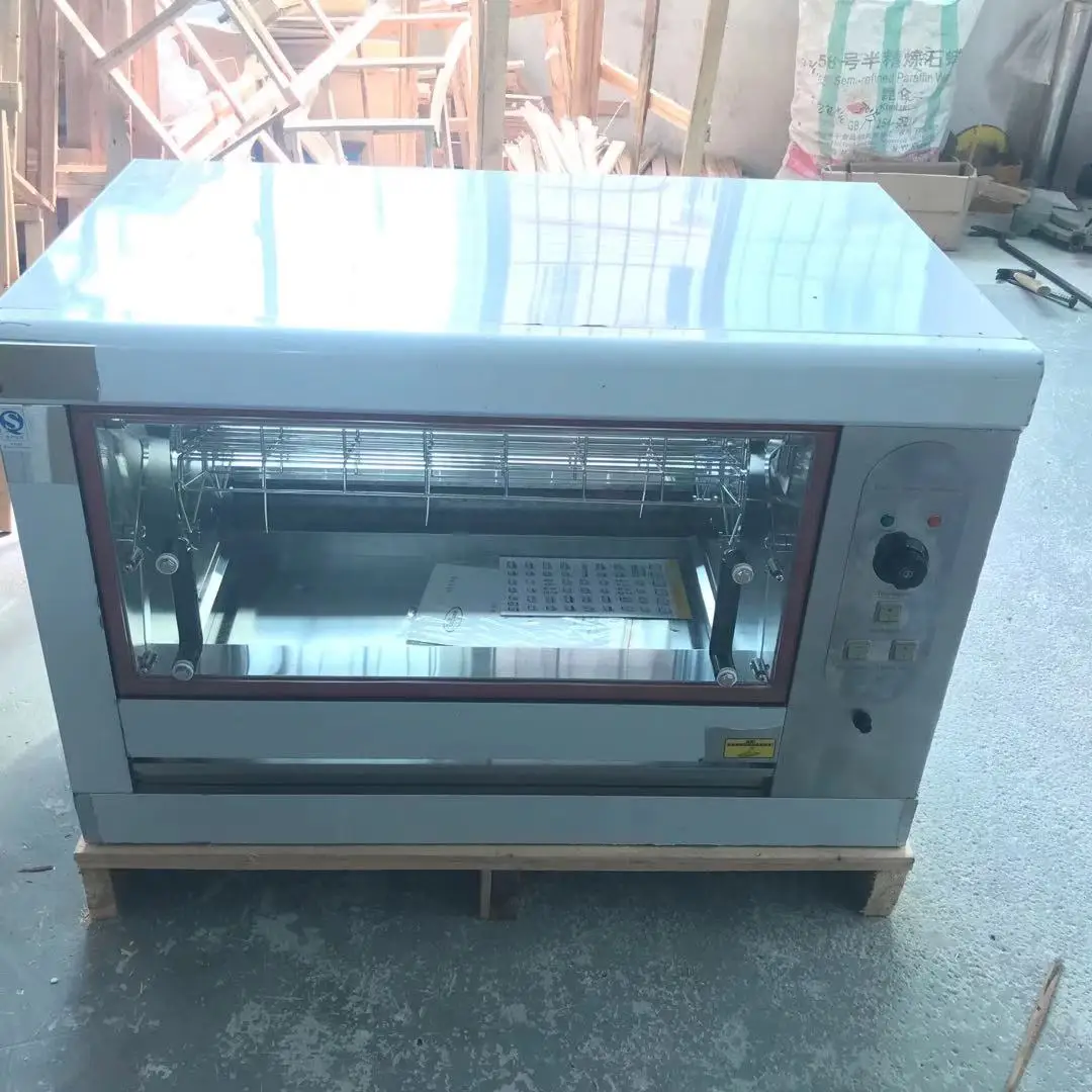 Electric chicken oven roasting rotisserie equipment