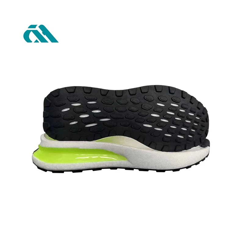 Factory Custom Popular Soft Lightweight tpu+tpu Shoe Sole for Sneakers