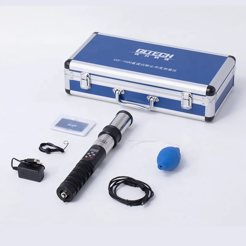 New Design Pollution Meter Particle Counter Air Quality Monitor Portable Monitor Sensor Dust Concentration Analyzer 0.01 Mg/m3