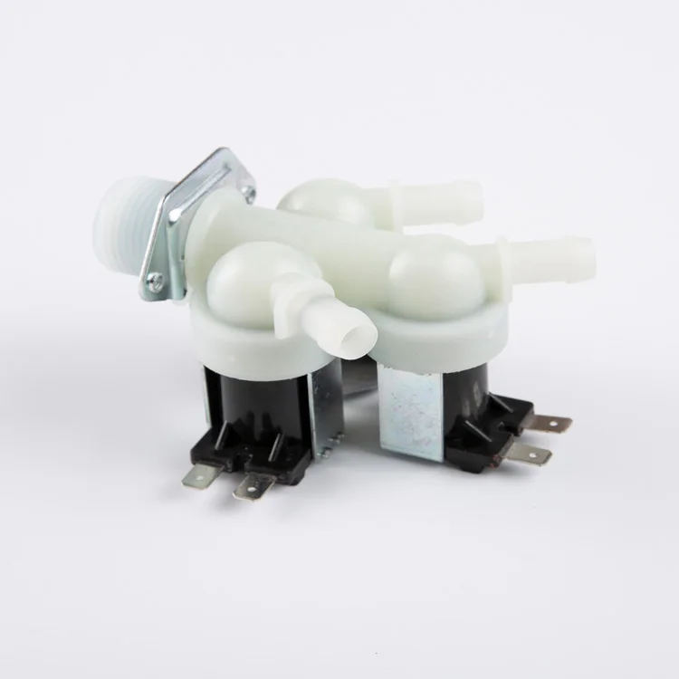 AC110-120V 220-240V электромагнитный клапан, впускной клапан воды для стиральной машины, запасные части