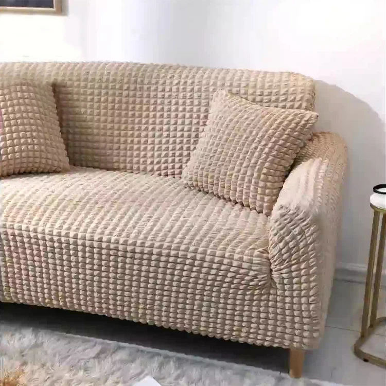 Hot Selling Fashion Design Polyester Fold Fabric Soft Steachable Sofa Covers