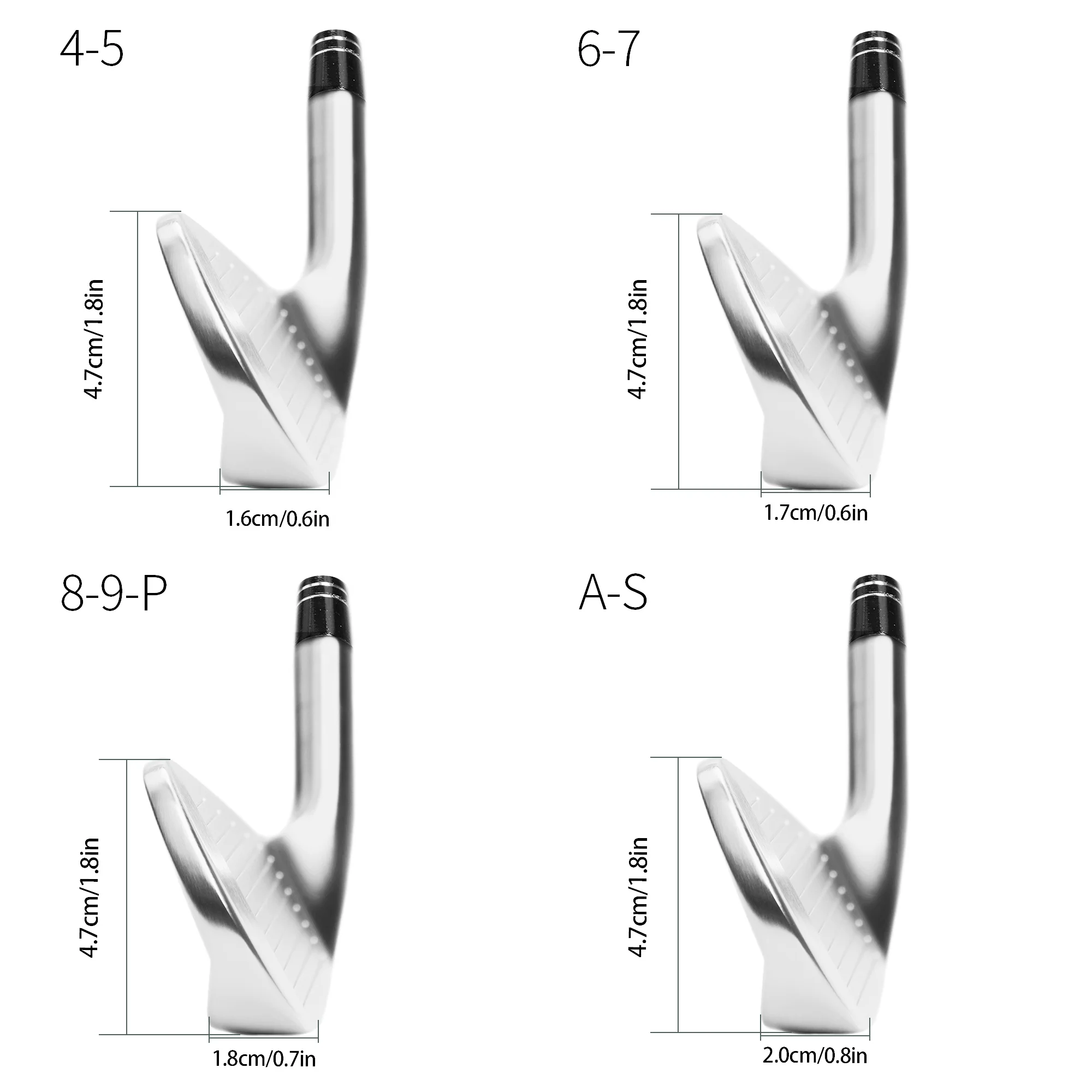 Wholesale High Quality Right Handed Men Golf Clubs Complete Full Iron Custom Logo Rubber Grip Steel Shaft Golf Irons Forged