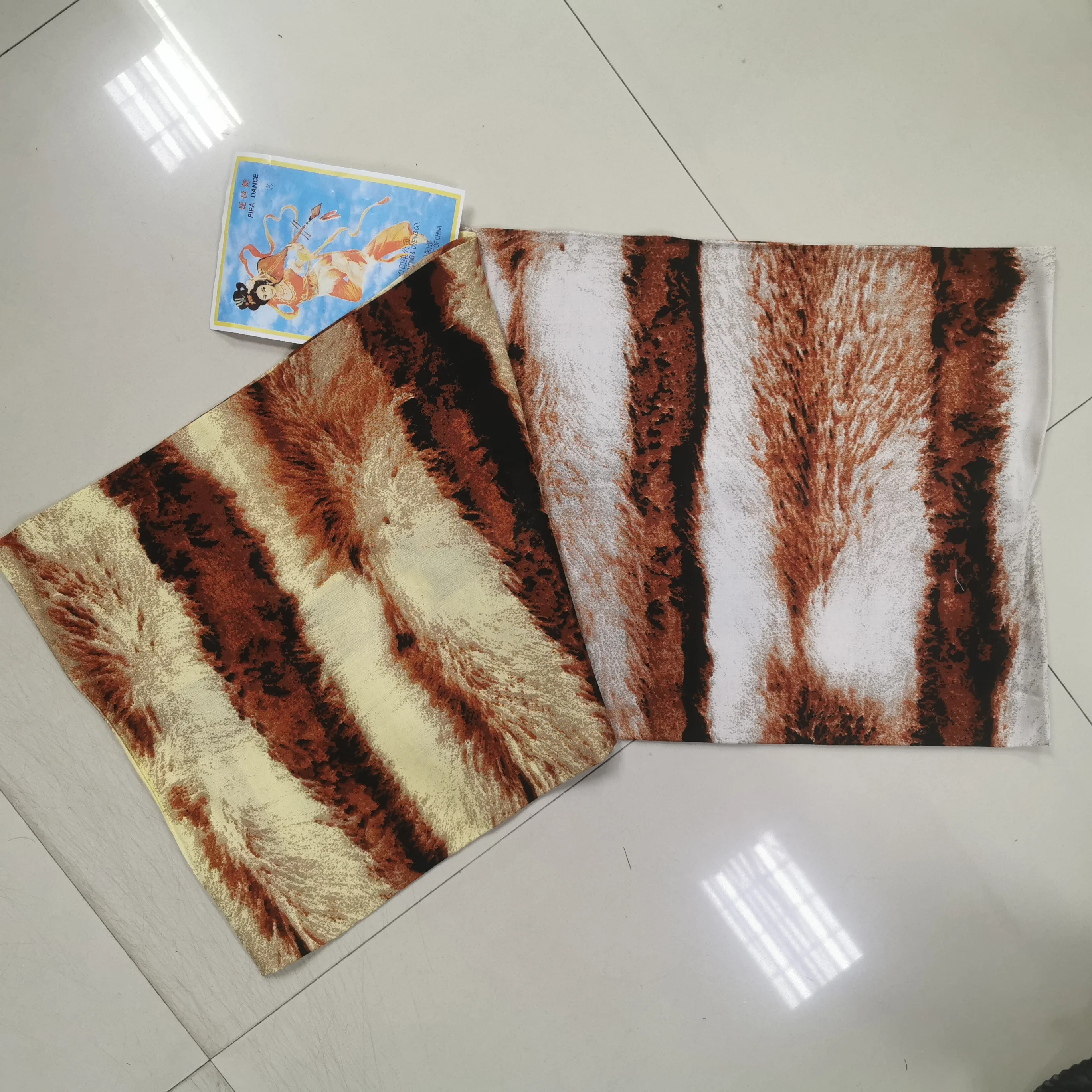 100% viscose Zhangjiagang Shazhou Pipa dance printed and plain dyed Bati