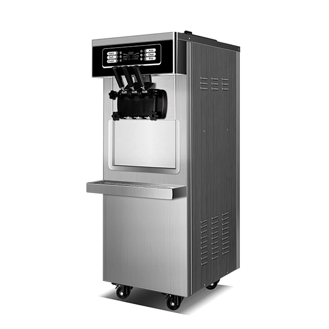 Professional Ice cream Maker Manufacturer Soft Serve Ice Cream Machine   icecream machine with precooling